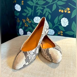 Madewell Snake Ballet Flat